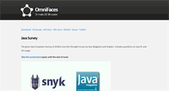 Desktop Screenshot of omnifaces.org